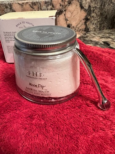 FHF Farmhouse Fresh ~ Moon Dip Back To Youth Ageless Body Mousse 8oz NEW - Picture 15 of 19