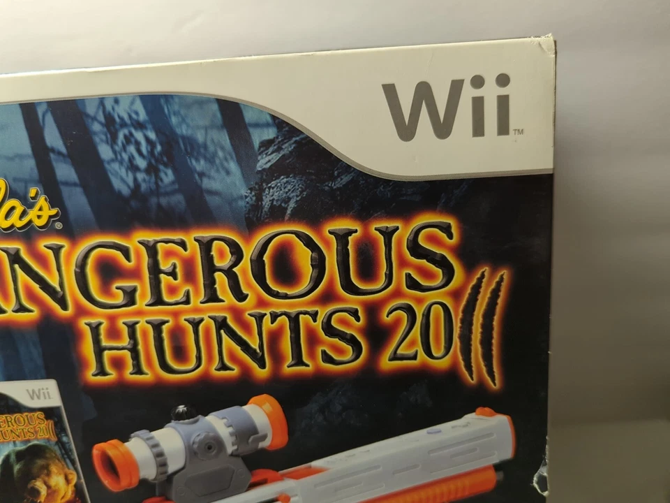 NEW Cabela’s Dangerous Hunts 2011 Nintendo Wii BIG BOX NEW FACTORY SEALED LOOK!  - Image 3 of 4