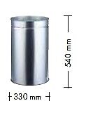Wesco PUSHBOY Abfallsammler Edelstahl 175834-41