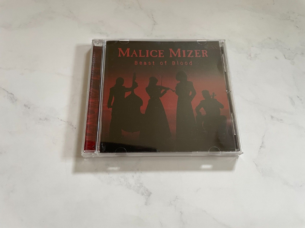 Malice Mizer Beast of Blood Japanese Maxi Single CD 2001 Malice Mizer Beast of Blood Japanese Maxi Single CD 2001