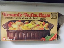 Keramik Auflaufform für Backofen+ Mikrowelle von Scheurich Vintage