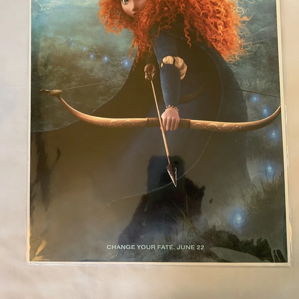 Disney PIXAR Brave 17”x11” Movie Poster Brave 2012 - Image 3 of 4