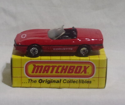 MJ7 Matchbox - Yellow Box - MB14 - 1987 Chevy Corvette - Red | eBay MJ7 Matchbox - Yellow Box - MB14 - 1987 Chevy Corvette - Red | eBay