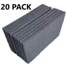 20 GRAY 6" X 9" Scuff Brite Scuffing Pads P800 Fine Grit Abrasive Surface Prep