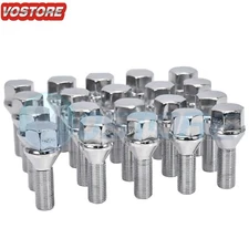 (20)  12x1.25 Wheel Lug Nuts for Jeep Cherokee Compass Dodge Dart Chrysler 200