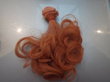 CURLY HAIR PIECE FOR DOLLS HONEY BLONDE