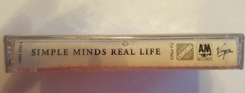 SIMPLE MINDS - "Real Life" - Orig. Chrome CASSETTE New/Factory Sealed! 1991 - Picture 2 of 3