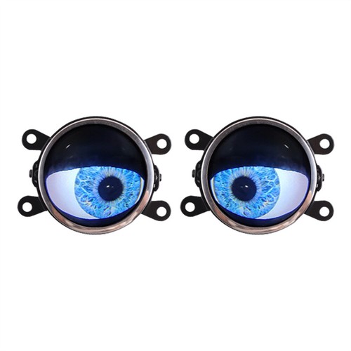 2x LED 2.5'' 8 Model Devil Demon Evil Eyes WiFi Control Fog Light Projector Lamp - Picture 7 of 12