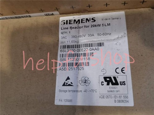 ONE SIEMENS 6SL3100-0EE22-0AA0 reactor 6SL3 100-0EE22-0AA0 - Foto 1 di 3