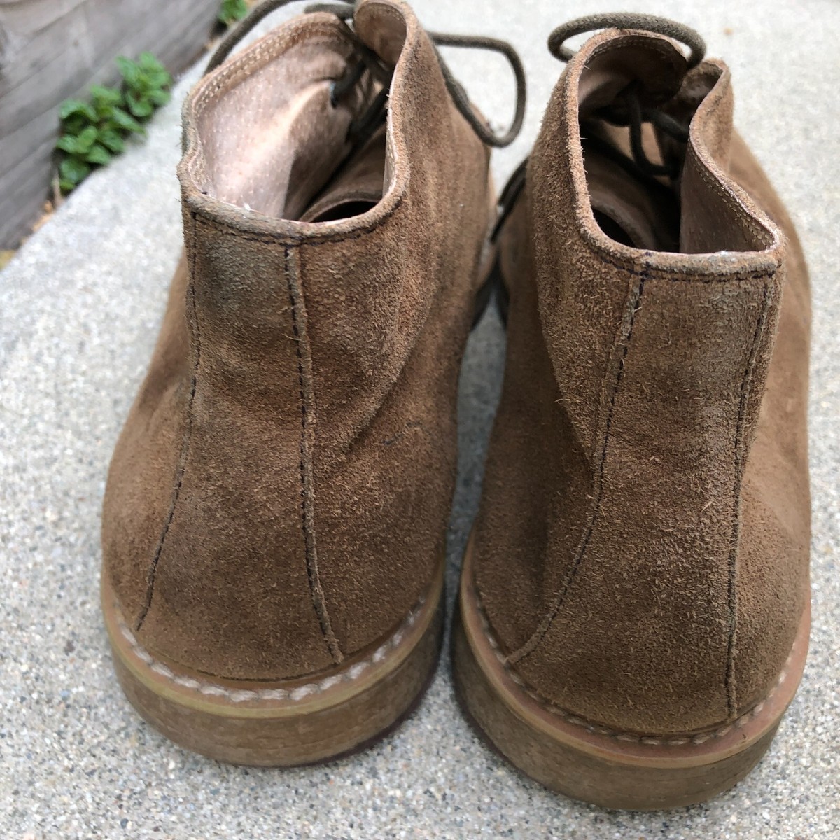 14TH & UNION Chukka Boots Shoes Mens 13 M Leather Suede Lace  display picture 1