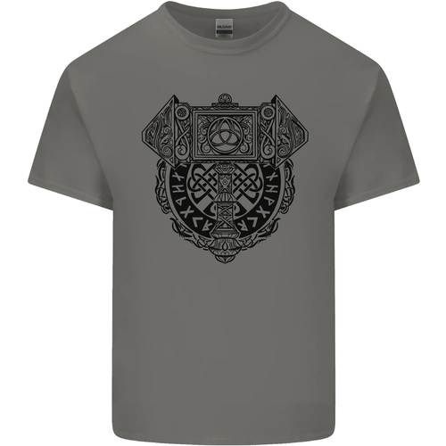 Mjolnir Thor Wikinger Hammer Kinder T-shirt Jungen Mädchen - Picture 5 of 61