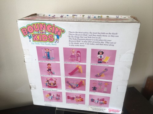Galoob Bouncin Kids Soda Fountain Dolls Playset Boxed New And Factory Sealed - Picture 3 of 5