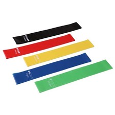 Resistance Bands Set of 5 Loop Exercise Bands for Yoga Fitness Workout Gym