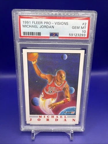 1991 Fleer Jordan PSA 10