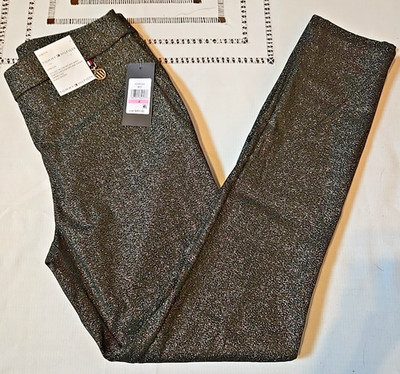 Tommy Hilfiger The Flexx Stretch Sport Full-Length Slim Fit Leggings size 6 NWT