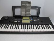 Yamaha YPT-220 Digital Teaching Piano, music rest, power, owner's manual