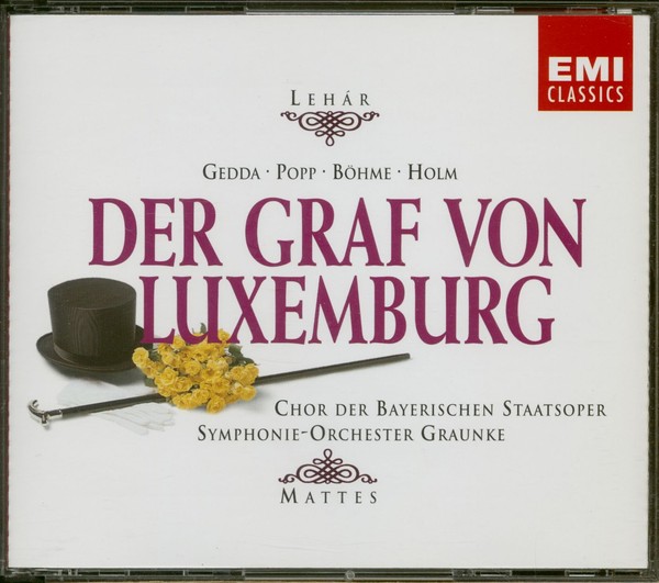 Various - Der Graf Von Luxemburg (2-CD) - Oper/Operette/Musical-image