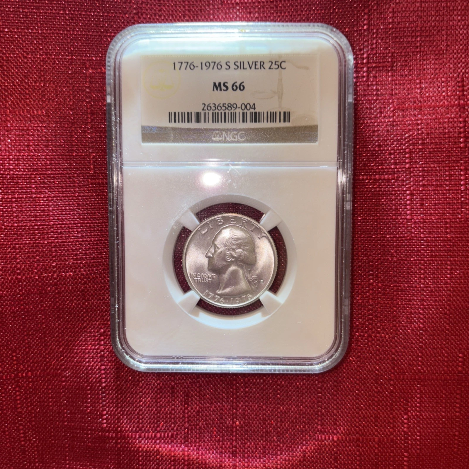 us coins silver 25 C 1776-1976 Mint S Condition