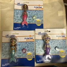 SwimWays Floating Mermaids Kids Swimming Pool Toys Mermaid-Themed Floating Wa...