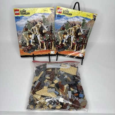 LEGO Lone Ranger Silver Mine Shootout 79110 Box Instructions - No