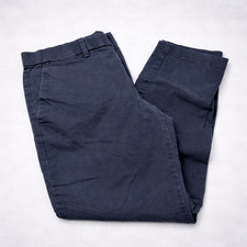 GAP Skinny Pants Mens 32x30 Navy Slim Fit Chinos Casual Stretch