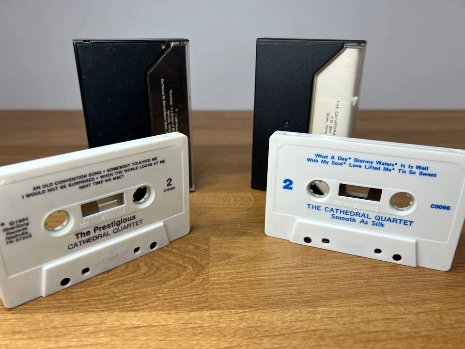 Buy 2 Get 1 Free - Cathedral Quartet Gospel Cassette Tapes - Image 3 of 3