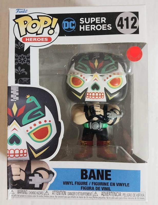 Funko Pop! -DC Comics - "Bane" -#412 New In Box. GREAT FUNKO!!!