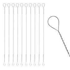 10 pcs Cheese Slicer Replacement Wires for Style C: 5.5 inches 10pcs, Silver