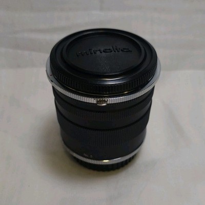 Authentic Minolta MACRO or Close Up Extension Tube Set Vintage SRT Era!