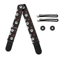GLENLCWE Retro American Flag Guitar Strap for Acoustic/Electric/Bass Guitar,A...