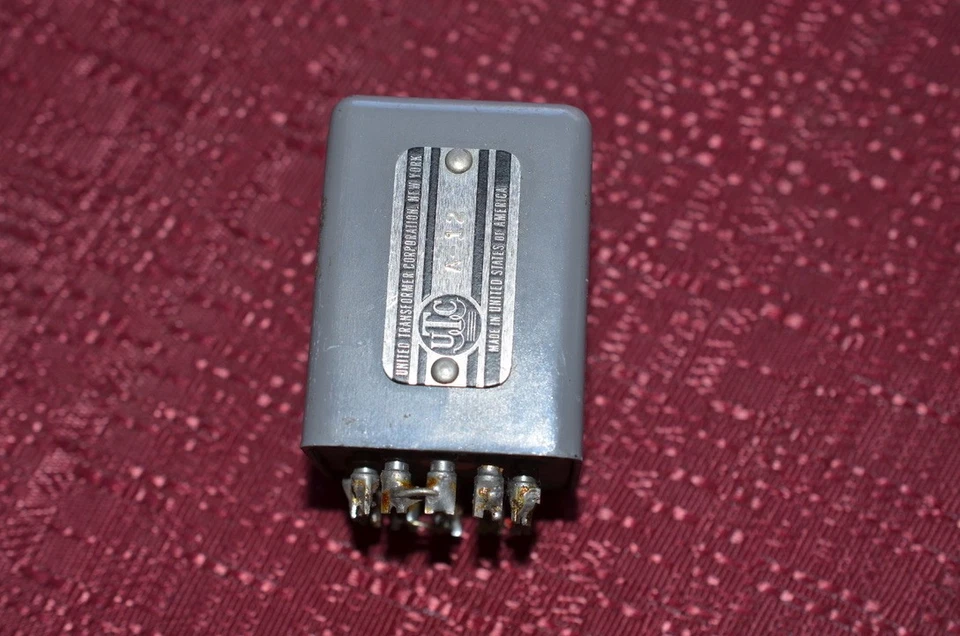 UTC A-12 Transformer Audio Rare Vintage United Transformer Corp A12 - Image 2 of 4