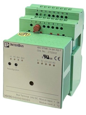 Phoenix Contact InterBus STME Terminalblock-Schnittstellenmodule 24 BK RB-T PN:2