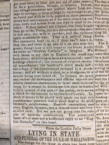 Duke o Wellington Funeral 1852 Ireland Depopulation-Opium Abuse-Abu Simbel Egypt - Picture 13 of 17