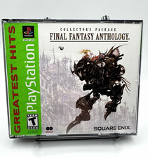 Final Fantasy Anthology (PS1) - Greatest Hits - COMPLETE! Great shape!