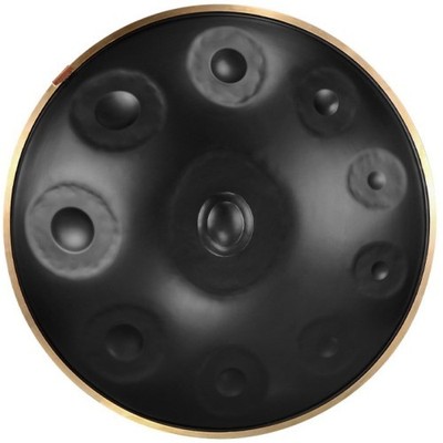 U-Turn Steel Handpan 22'' 10 Töne D Kurd + Tasche & Poliert | Neu