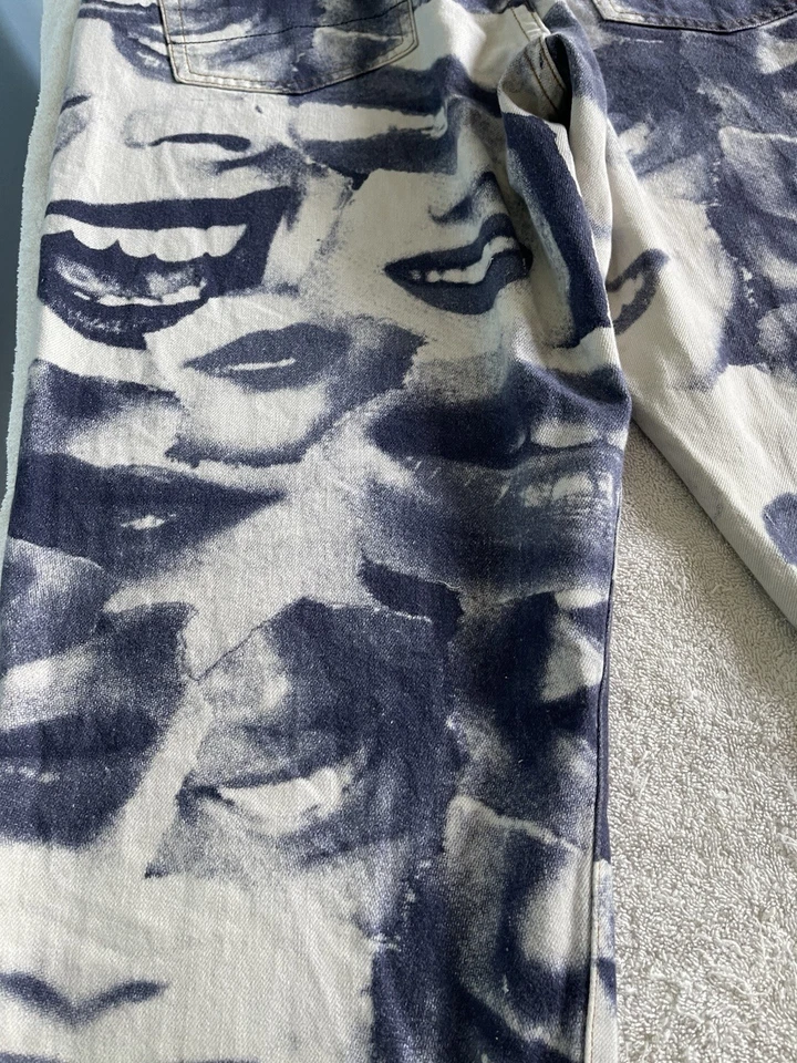 Jeans masculino Palace John and Molly Mouf 32 skate AOP - Imagem 3 de 4