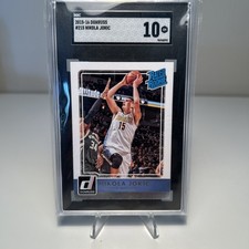 2015-16 Donruss #215 Nikola Jokic RC Rated Rookie SGC 10 GEM MINT