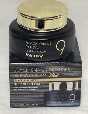 Farm Stay Black Snail & Peptide 9 Perfect Cream Deep Nourishing NEW