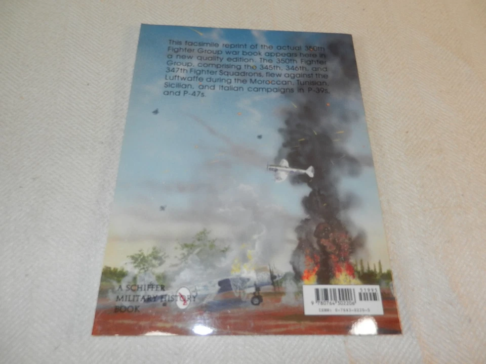 WW II 12th Air Force    "THE 350TH FIGHTER GROUP IN THE MEDITERRANEAN CAMPAIGN" - Image 2 of 4