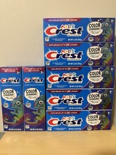 Crest Toothpaste 4.2oz Kids Color Changing --bundle 7