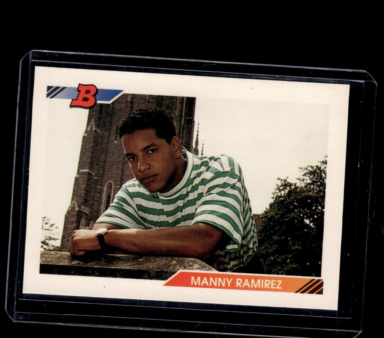 1992 Bowman Manny Ramirez RC #532 Rookie Card Cleveland Indians B