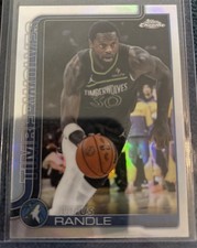 2025-26 Topps Chrome Julius Randle #123 Refractor Minnesota Timberwolves