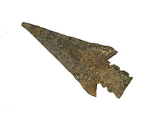 PHENOMENAL HISTORIC TRADE POINT COLORADO AUTHENTIC ARROWHEAD INDIAN ARTIFACT 2V5