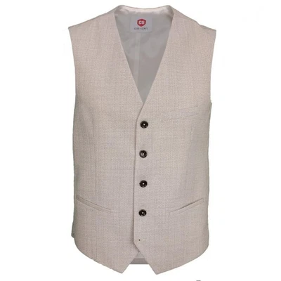 CG Carl Gross Herren Sakko Weste CG Plume N 50.184N1 71 Beige - Bild 1 von 4