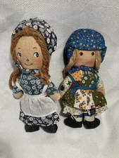 Vintage Cloth Pocket Dolls Holly Hobbie?