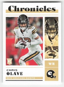 Chris Olave 2022 Panini Chronicles RC #45