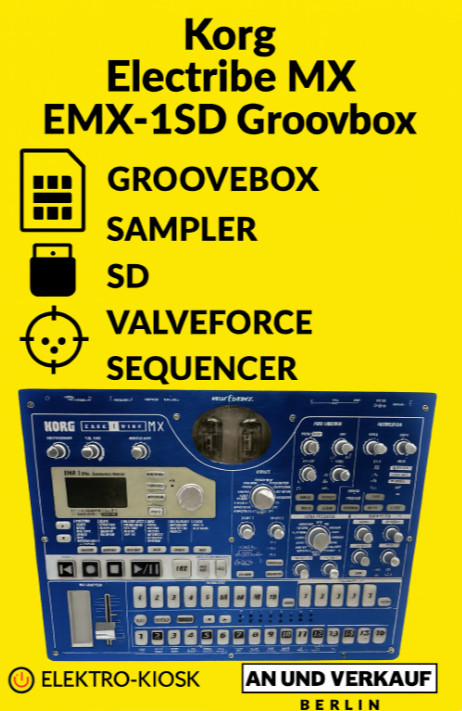 Korg Electribe MX EMX-1SD Musik Produktions Groovebox Sampler SD DJ MX1 | TOP