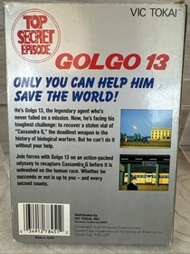 Golgo 13: Top Secret Episode Nintendo Entertainment System NES Complete CIB EUC