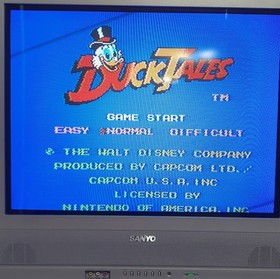 DuckTales (Nintendo NES, Capcom) cartuccia gioco serie NTSC-U/C DuckTales