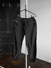 Nike Womens Black Vintage 00s Nylon Track Pants Y2K Swoosh Size - US 6, S/M